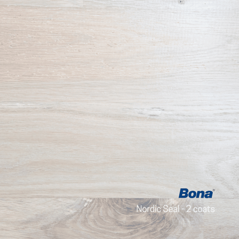 2 coats of bona nordic seal