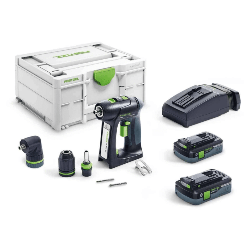 Festool Cordless Drill C 18 HPC 4,0 I-Set