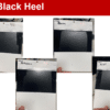 Basic coatings mar black heel scuff test