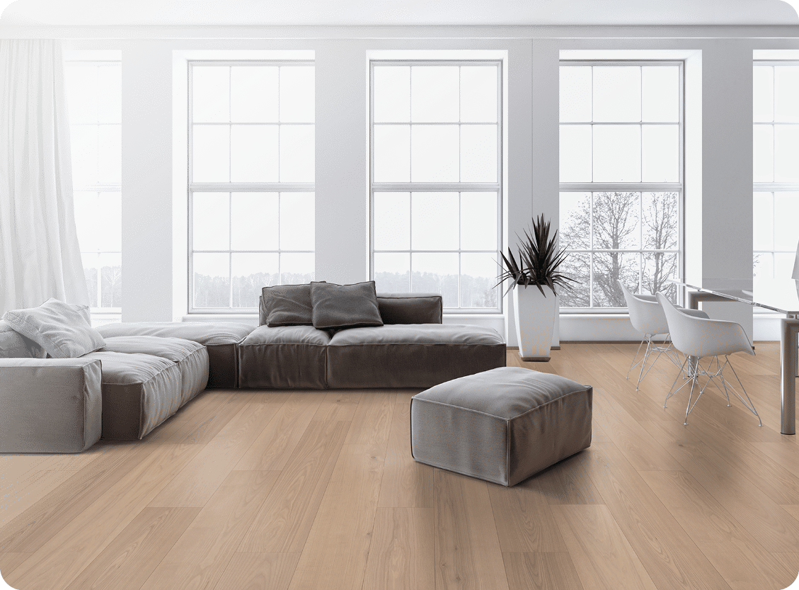 Popular hardwood flooring options