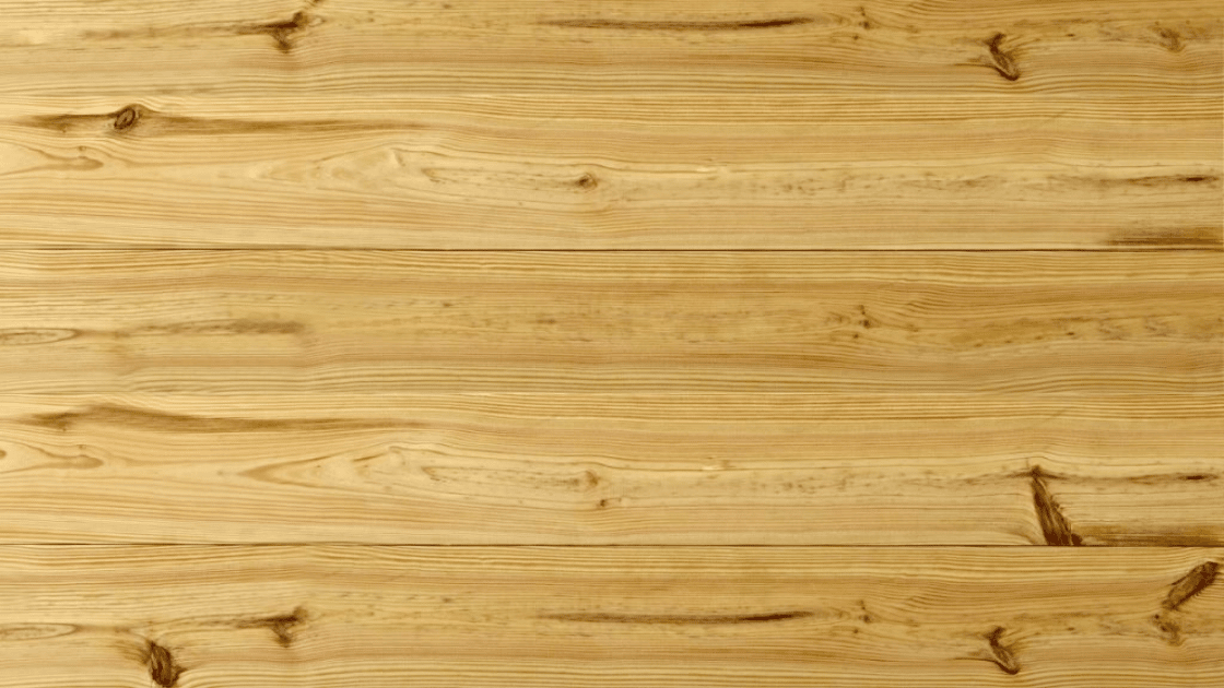 Unfinished pine flooring