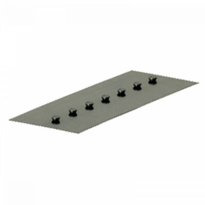 Gundlach 3/16" x 3/16" x 3/16" Square Notch Trowel Blade
