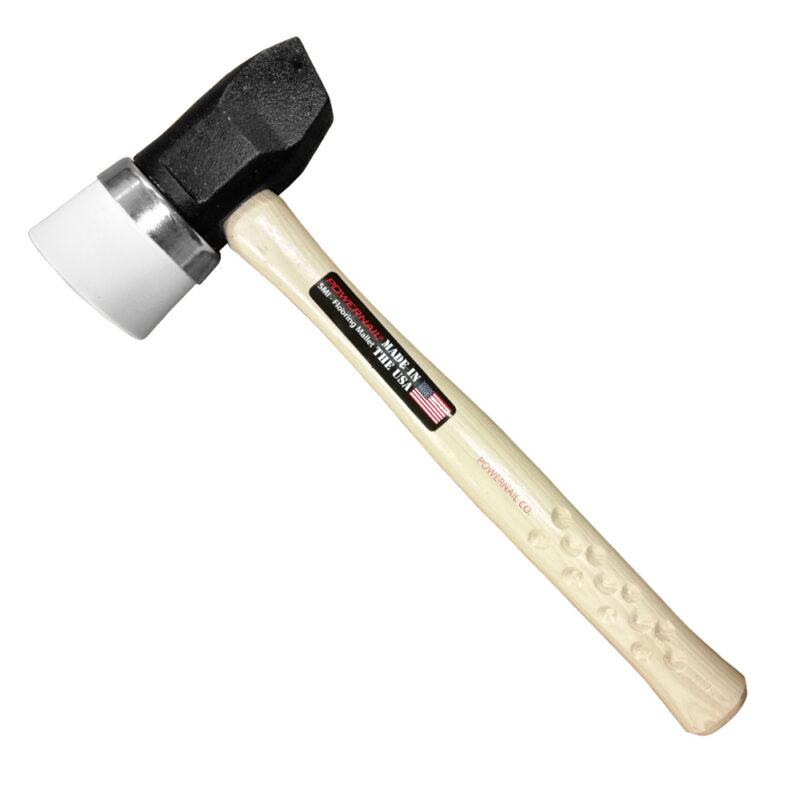 Powernail 5MI rubber flooring mallet in white