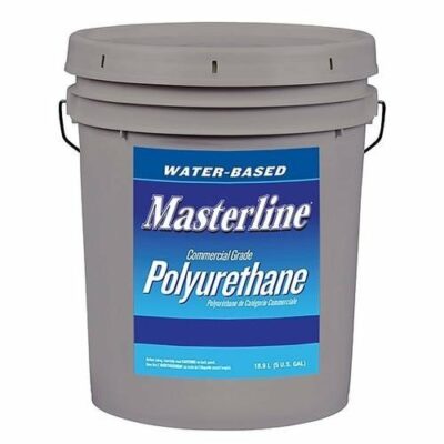 5 Gallons of Masterline Water-Based Polyurethane