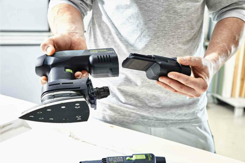 Festool Cordless-delta-sander-DTSC-400-Basic