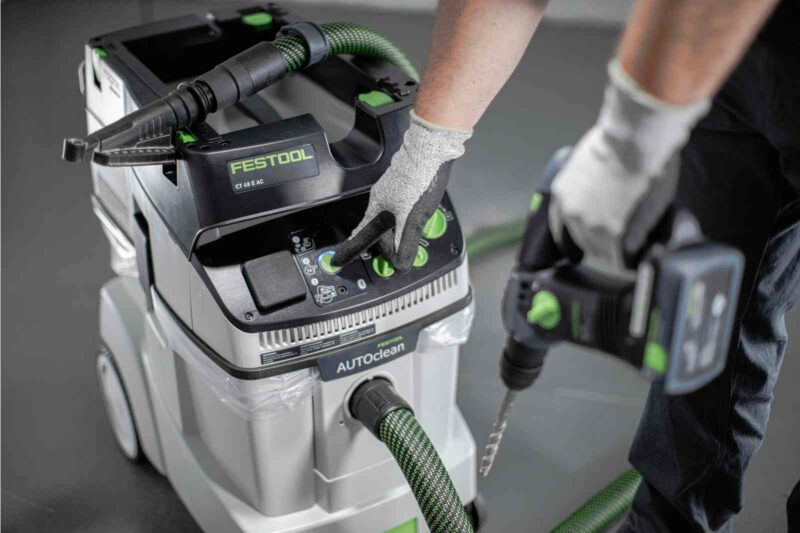 Festool Dust Extractor CLEANTEC CT 48 E AC HEPA - Image 3