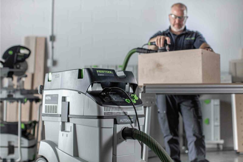 Festool Dust Extractor CLEANTEC CT 48 E AC HEPA - Image 2