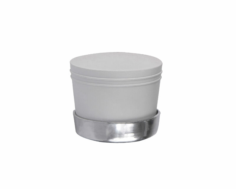 ProDriveHD E-Z 2CAP rubber floor mallet cap in grey