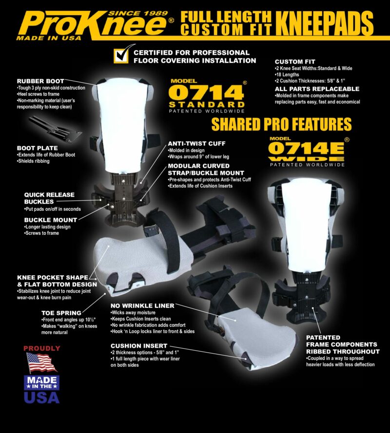 ProKnee 0714 custom kneepads