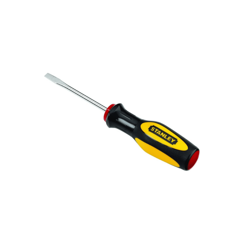 stanley standard fluted cabinet slotted tip screwdriver