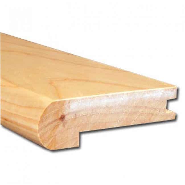 Unfinished, Character Grade Hickory Stair Nose 3/4" x 3 1/2"x 72