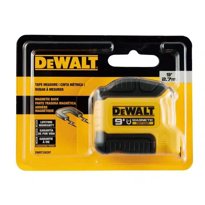 DEWALT 9 Ft. Pocket Tape Measure (DWHT33029T)