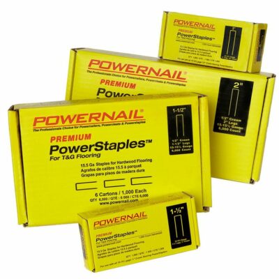 Powernail PowerStaples 2" 15.5 Gage With 1/2 Crown -Case Of 7,700