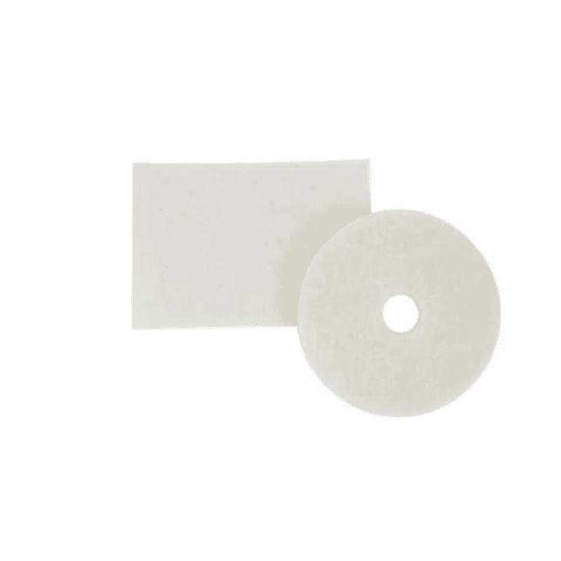 12 x 18 4100 White Buffer Pad