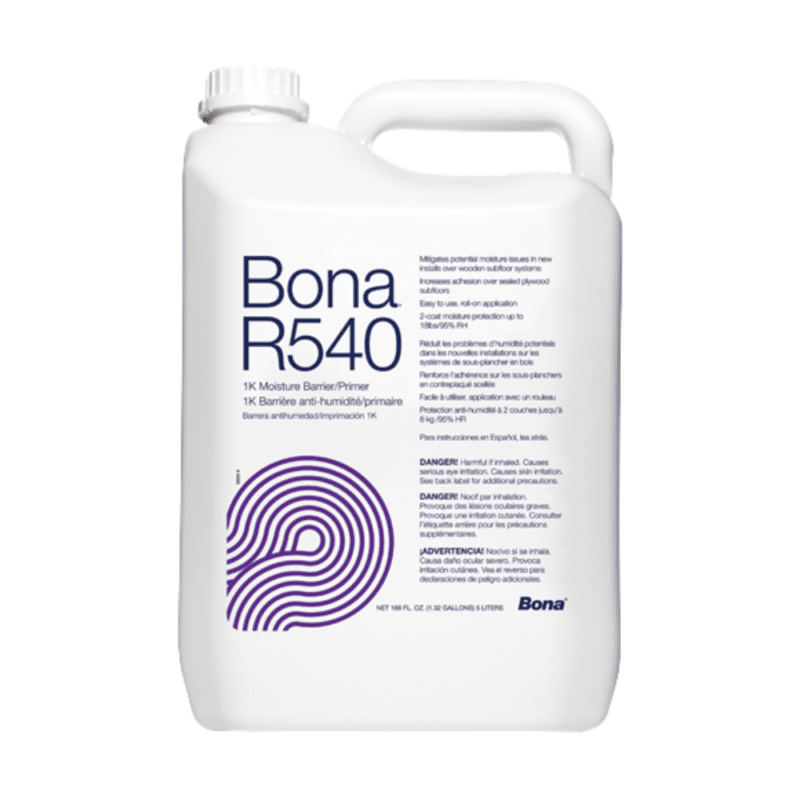 Bona r540 primer moisture barrier