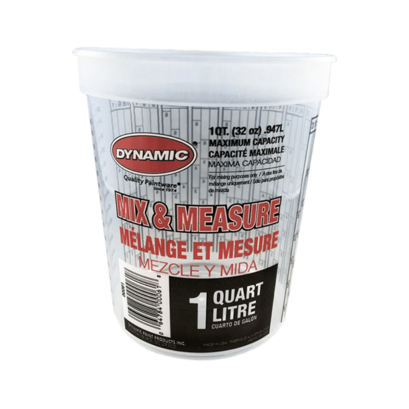 dynamic 1 quart mixing bucket
