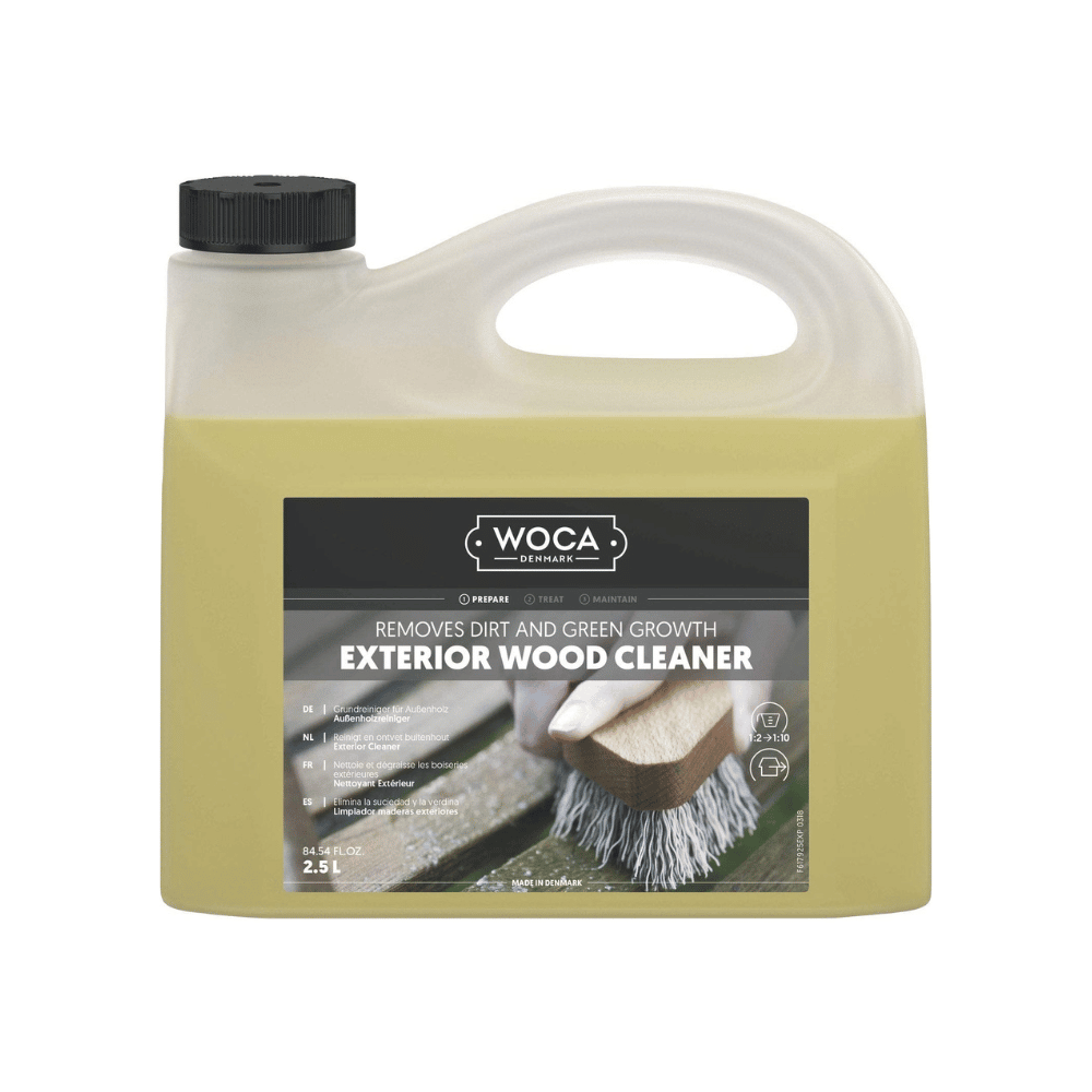 WOCA Exterior Wood Cleaner 2.5L Panel Town & Floors