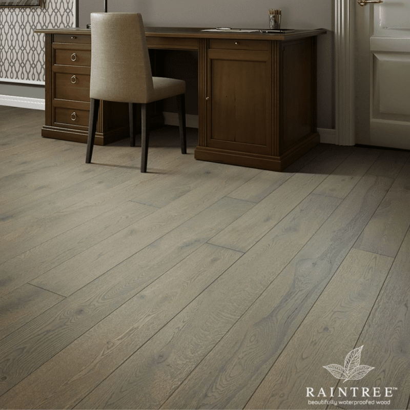 Raintree Laguna Vibes White Oak - Driftwood R8W0104 - Waterproof Hardwood 7.2mm x 7.4" - Image 2