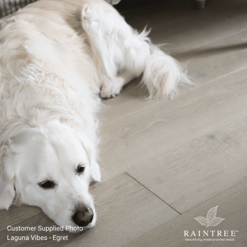 Raintree Laguna Vibes White Oak - Egret R8W0101 - Waterproof Hardwood 7.2mm x 7.4" - Image 8
