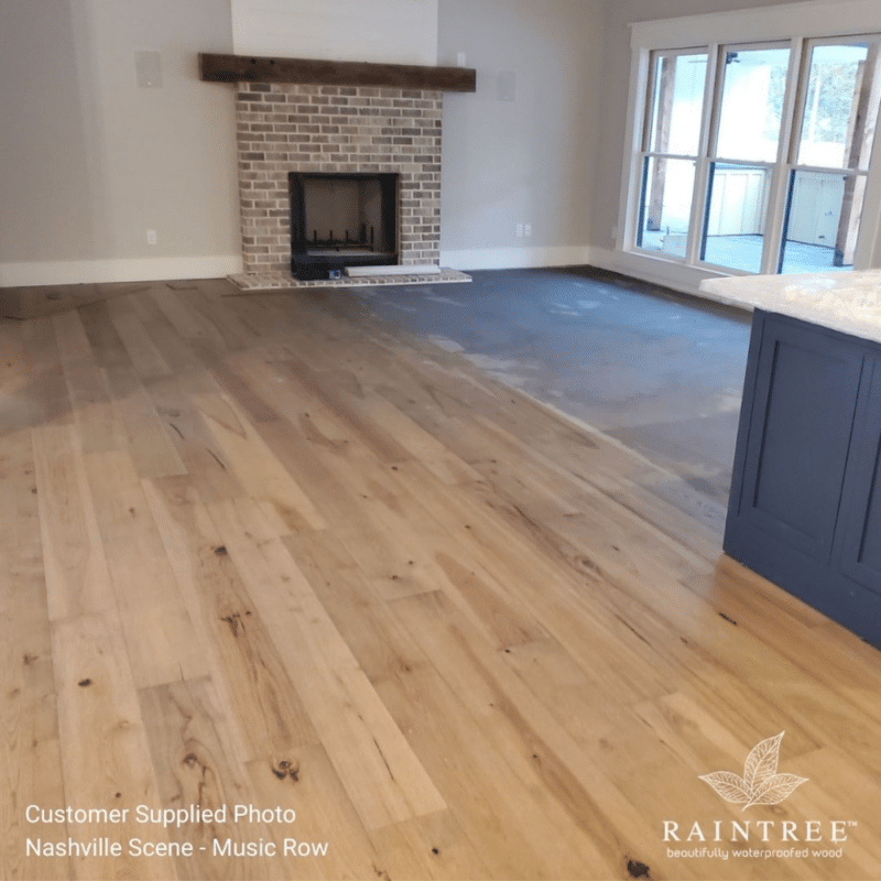 Raintree Nashville Scene Hickory  - Music Row R8H0102 - Waterproof Hardwood 7.2mm x 7.4" - Image 4