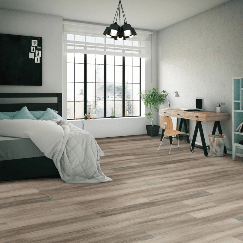 coretec leisure oak bedroom