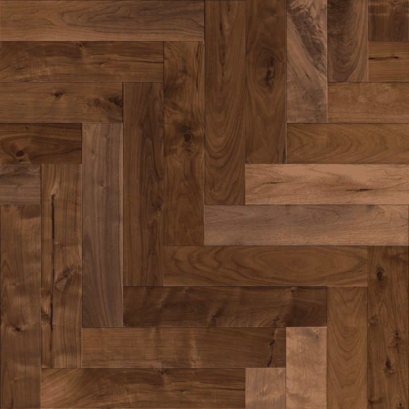 Anderson Tuftex Revival Herringbone Walnut Rye
