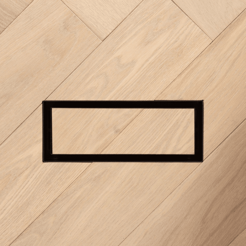 aria vent inc black flush floor vent 1
