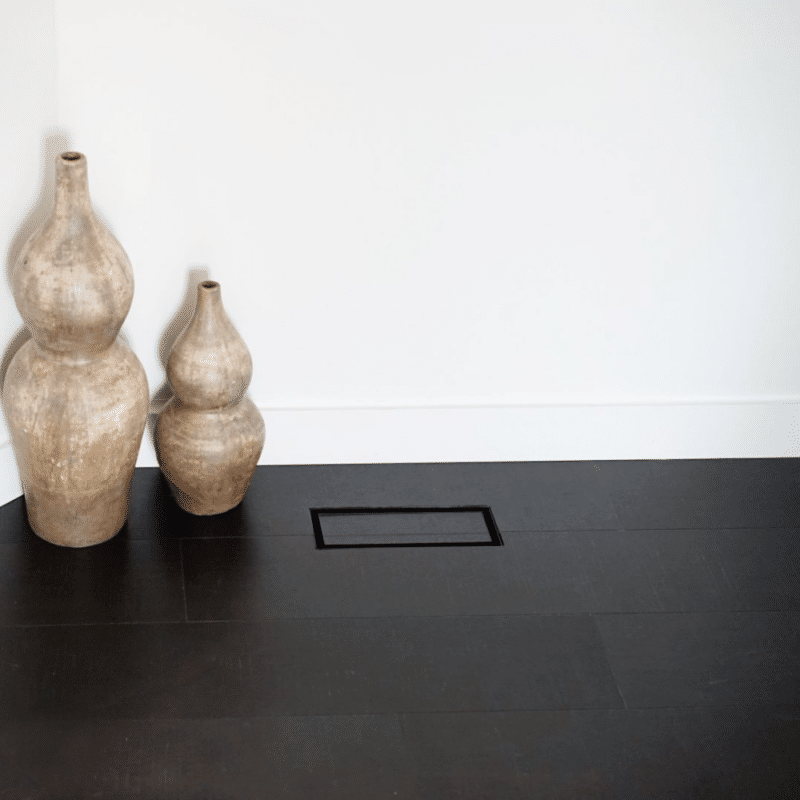 aria vent inc black flush floor vent 7