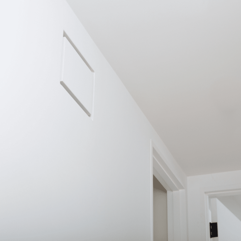 aria vent inc white flush wall vent 5