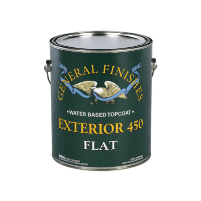 general finishes water-based exterior 450 flat