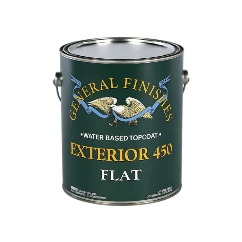 general finishes water-based exterior 450 flat