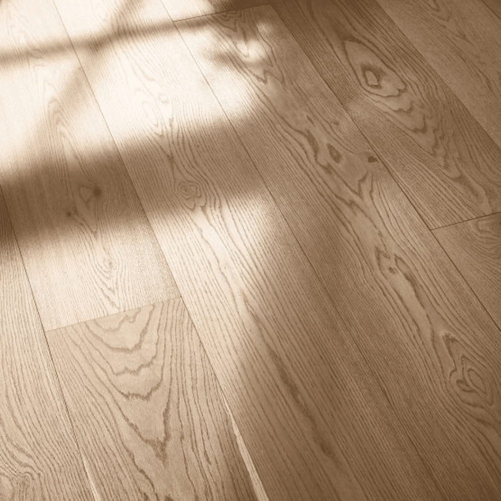 light and natural engineered white oak wood flooring