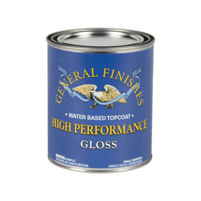general finishes water-based high performance gloss topcoat