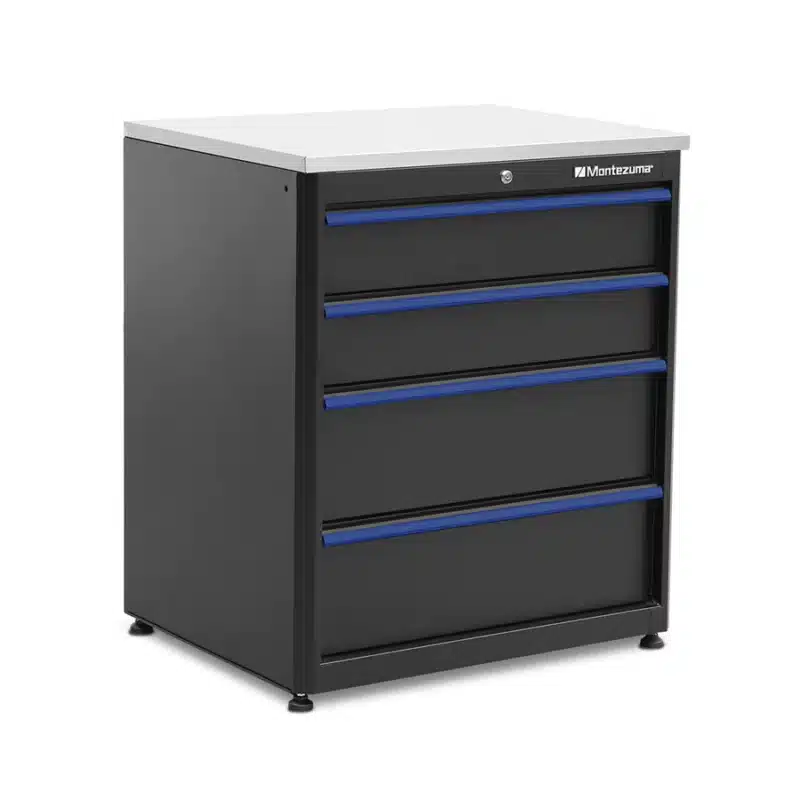 Montezuma-4-Drawer-Base-Cabinet-with-Stainless-Steel-Worktop - Image 10