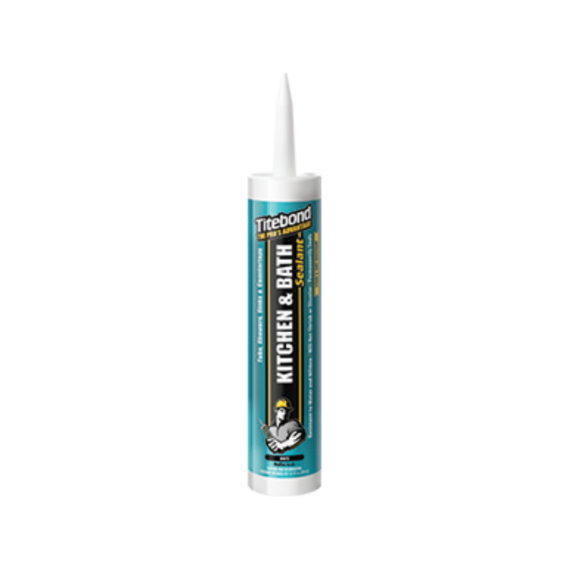 Tube of Titebond Kitchen and Bath Sealant Clear