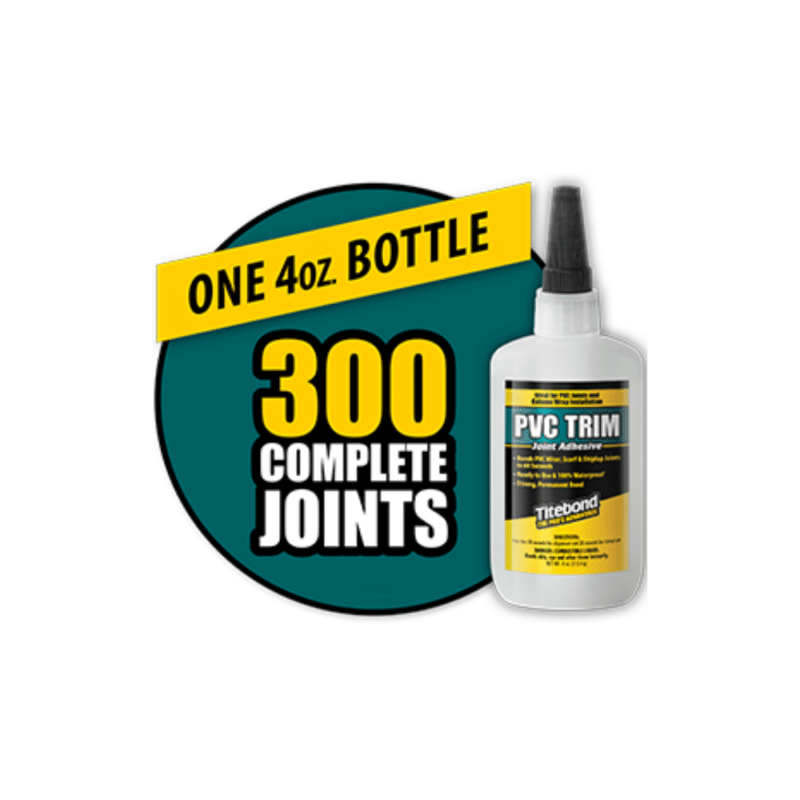 Titebond PVC Trim Joint Adhesive
