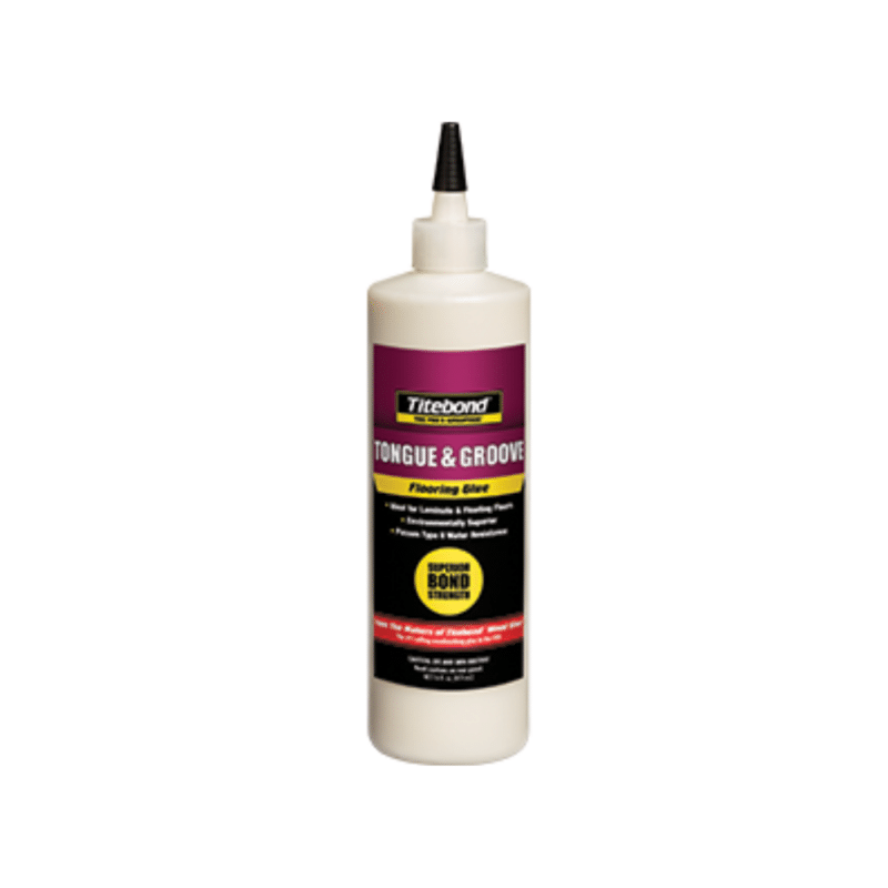 Titebond Tongue and Groove Glue bottle