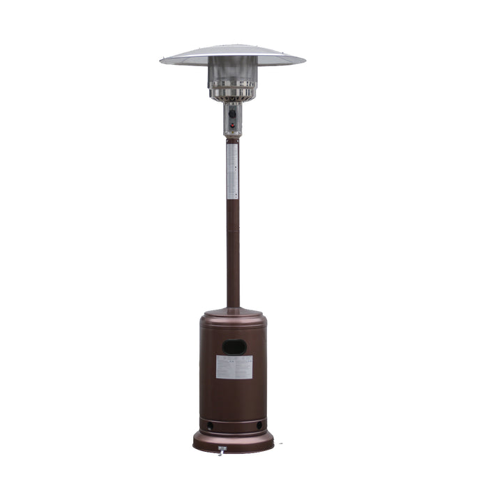 Blue Sky Hammered Bronze Gas Patio Heater 48,000 BTU - Panel Town u0026 Floors
