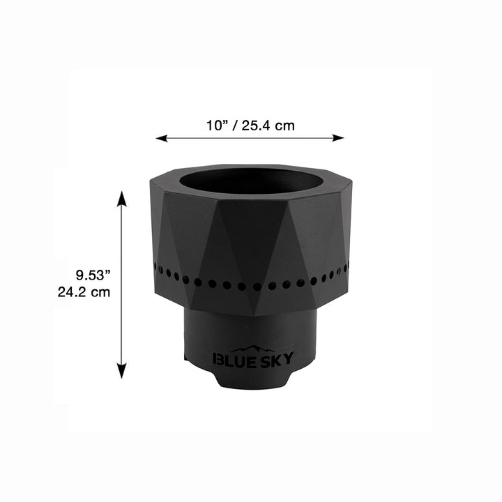 Blue Sky The Pike Ultra Portable Smokeless Fire Pit Panel Town & Floors