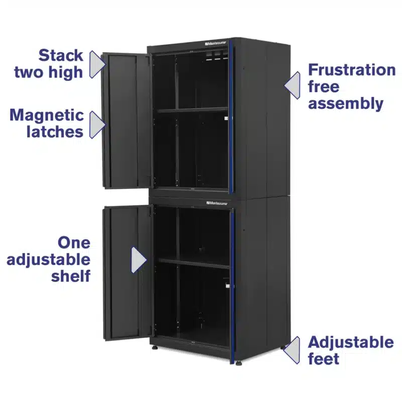 Montezuma 2-DOOR STACKING CABINET