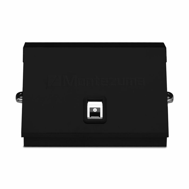 Montezuma 23" x 18" Triangle Toolbox (steel, black)