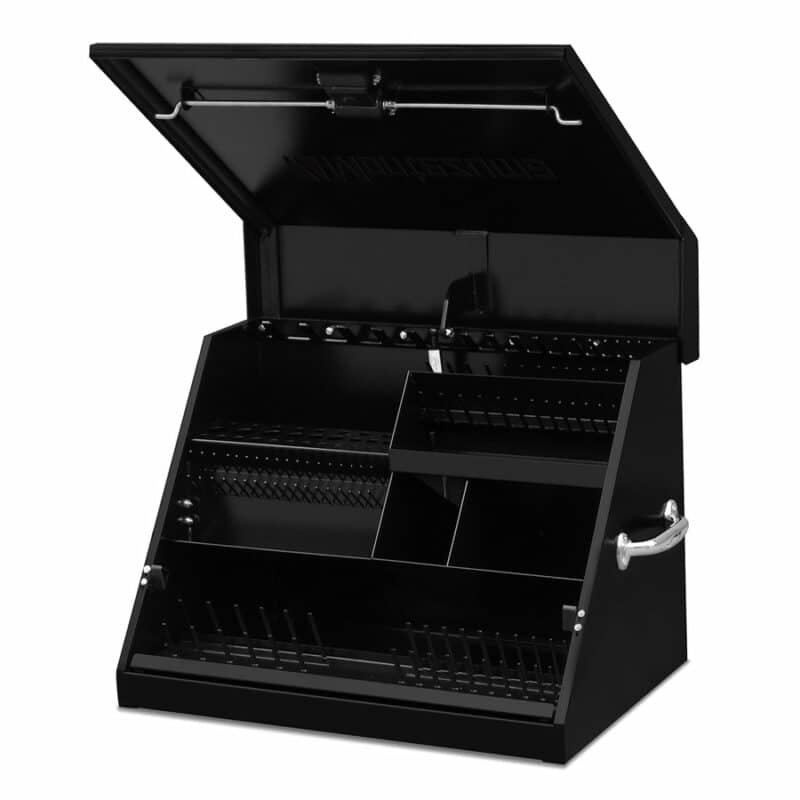 Montezuma 26" x 18" Triangle Toolbox (steel, black)