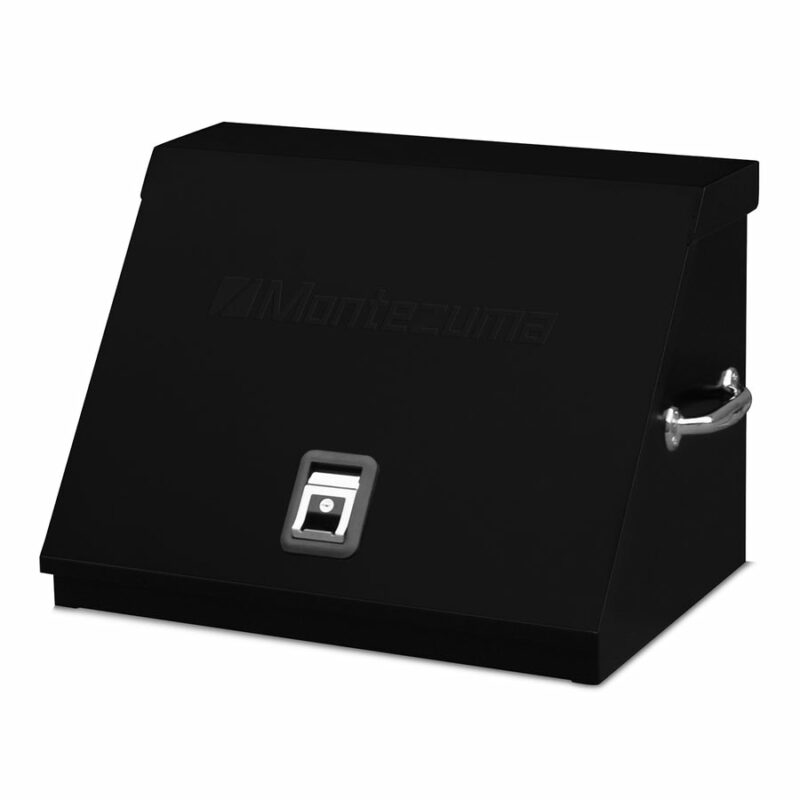 Montezuma 26" x 18" Triangle Toolbox (steel, black)
