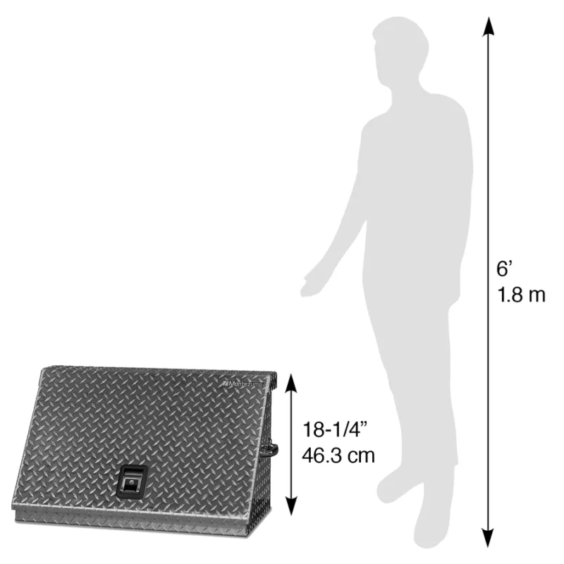Montezuma 30” x 15” Aluminum Triangle Toolbox