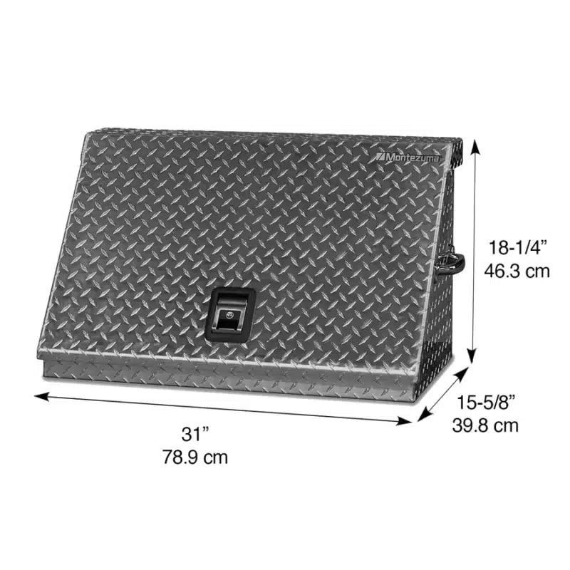 Montezuma 30” x 15” Aluminum Triangle Toolbox