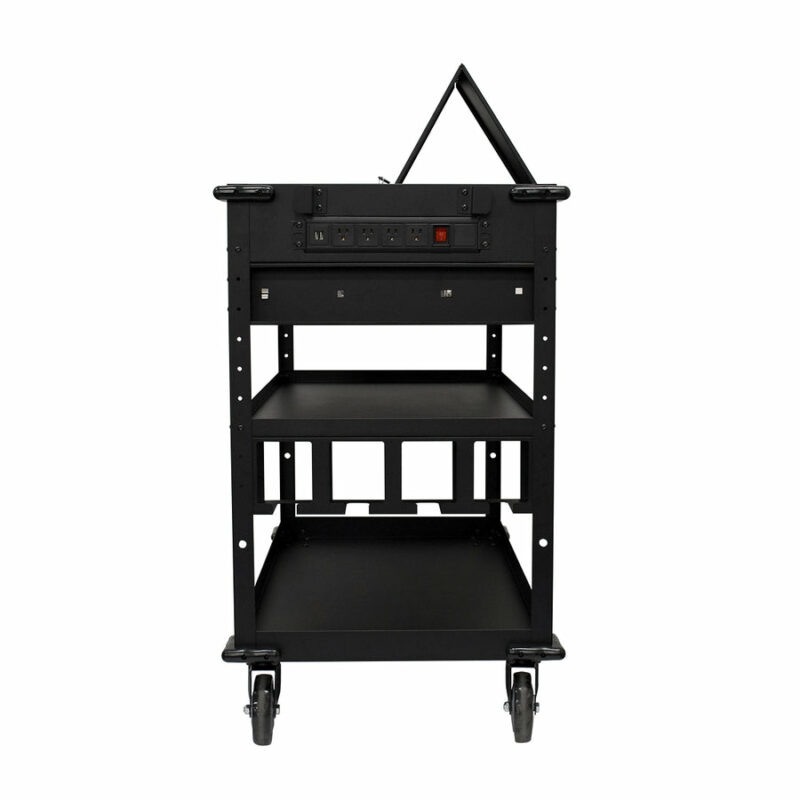 Montezuma 40” Mobile Work Cart With Power Tool Holder