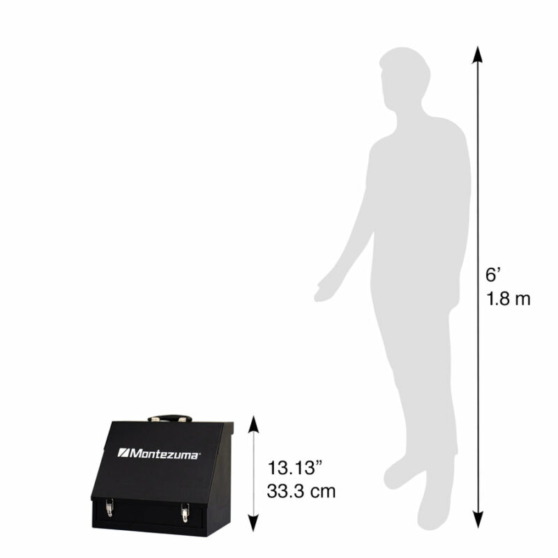 Montezuma Handheld 15” x 10.5” Steel Shopbox™
