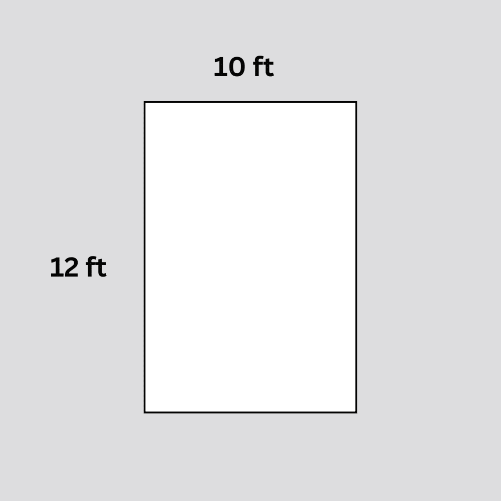 how to measure a room for flooring: square room