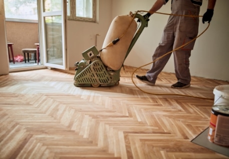 Flooring power tools and equipment for sanding