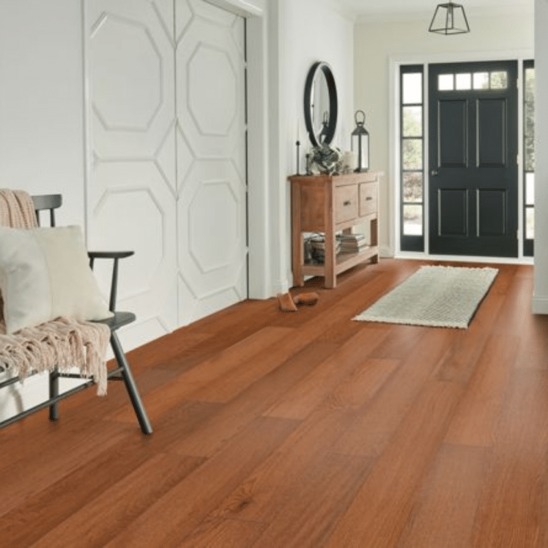 gunstock White oak robbins armorwood engineered hardwood flooring 7-1/2”
